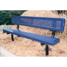 B10WBINNVSM Innovated Style Bench 10 foot with back surface mount