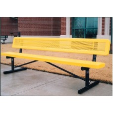 B6WBINNVP Innovated Style Bench 6 foot with back portable
