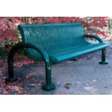 B6MODERNPSM Modern Style Bench 6 foot surface mount