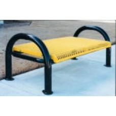 B4MODERNPSM Modern Style Bench 4 foot surface mount