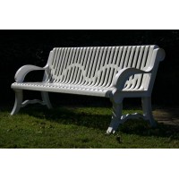 B4WBCLASSIC Classic Style Bench 4 foot with back