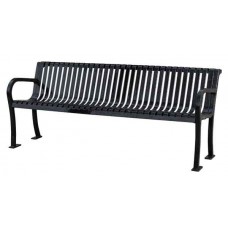 4 Foot Lexington Bench With Back Slat