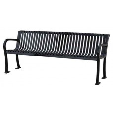 6 Foot Lexington Bench With Back Slat