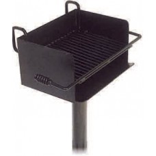Cantilever Rotating Pedestal Grill 300 SQ Inch