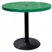 36 inch Perforated Pedestal Table - 30 inch high