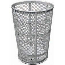 45 Gallon Galvanized Expanded Metal Receptacle