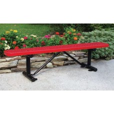 15 foot Standard Expanded Bench no back - 11 .5 inch wide seat