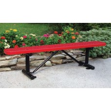 4 foot Standard Expanded Bench no back - 11 .5 inch wide seat