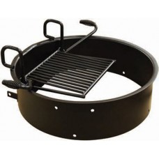 7 inch H Drop Grate Fire Ring