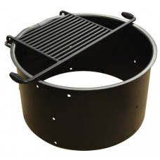 17 inch H ADA Flip Grate Fire Ring