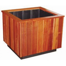 2 foot x 2 foot Square Mahogany Planter