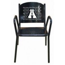 31 5-8 inch Tall Personalized Stackable Perforated Chair