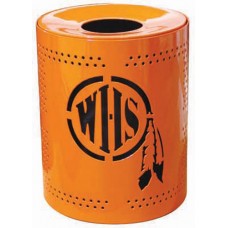 32 Gallon Personalized Perforated Receptacle
