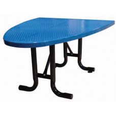 Perforated Semi-Oval Table