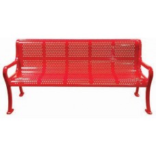 4 foot Perforated Roll Formed Bench