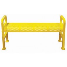 5 foot Perforated Bench no back