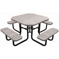 46 inch Octagonal Perforated Portable Table