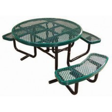 46 inch Round Expanded Portable Table - 3 seats