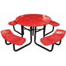 46 inch Perforated In-Ground Round Table