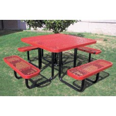 46 Inch Square Expanded In-Ground Table