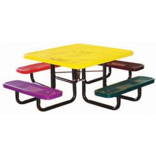 46 inch Square Table 3 seats Expanded- child size
