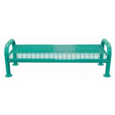 6 foot U-Leg Wire Bench no back