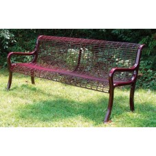 6 foot Rolled Form Welded Wire Bench