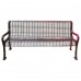 6 foot Rolled Form Welded Wire Bench