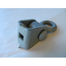 Wood Beam Galvanized Steel One Bolt Hanger - uses 12mm Bolt