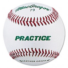 MacGregor 79P Leather Practice Baseball