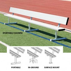 15 foot Surface Mount Bench without back