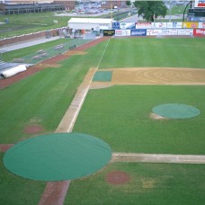 Ultra Lite Field Cover 20 foot Circular Pitcher foots Mound
