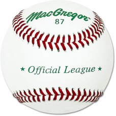 Mac 87 Official Split Leather Baseball