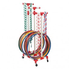 Jump Rope Hoop Rack