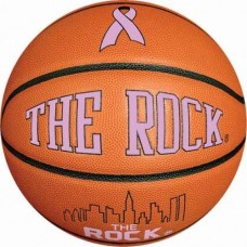The Rock Pink Ribbon Game Ball
