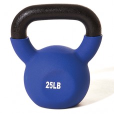 25 pound Vinyl Coated Kettlebell ROYAL