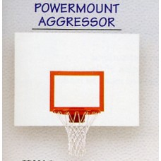 PowerMount Aggressor Stationary Wall Mount Basketball System