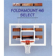 FoldaMount 46 Select Side-folding Wallmount Basketball System