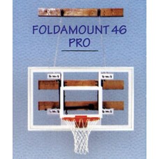 FoldaMount 46 Pro Side-folding Wallmount Basketball System