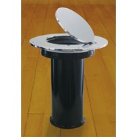Chrome Floor Ground Socket
