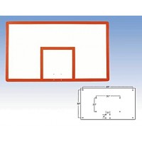 FT280 Fiberglass Basketball Backboard