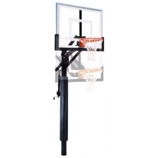 Jam Nitro Adjustable Basketball System Surface Mount