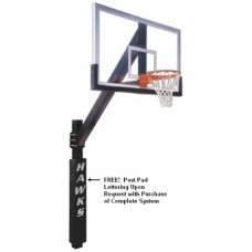 Legend Impervia Fixed Height Basketball System