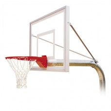 RuffNeck III Fixed Height Basketball System Extended