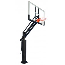 Triple Threat Adjustable Basketball System 42x60