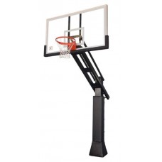 Triple Threat Adjustable Basketball System 42x72