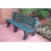 Central Park Bench 8 foot Recycled