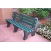 Central Park Bench 6 foot Recycled