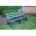 Central Park Bench 8 foot Recycled