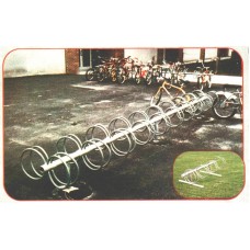 Circle Style Bike Rack 10 Foot 14 Space Double Side